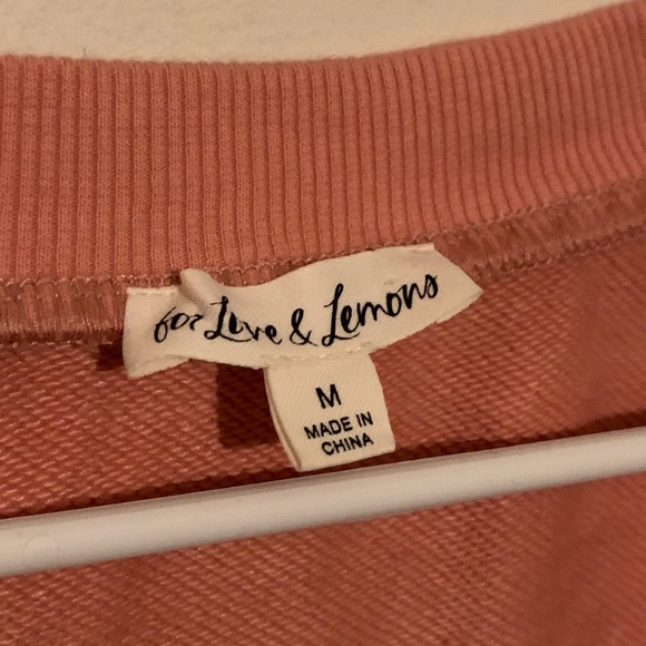 For Love & Lemons Crop Sweater - Picture 4 of 5